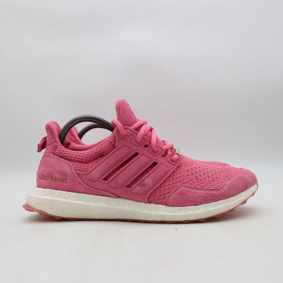 Adidas Ultraboost 1.0 Women’s Size 10 Hot Pink Fuchsia Running Training Sneakers - Picture 1 of 9
